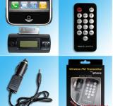 FM transmitter for iphone 3G ipod , MP3MP4